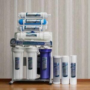 Axtrone 7 Stages R.O With Stand Gauge